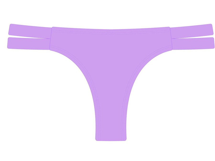 Bottoms Boutine LA | Lilac Dual Strap Bottom Ii