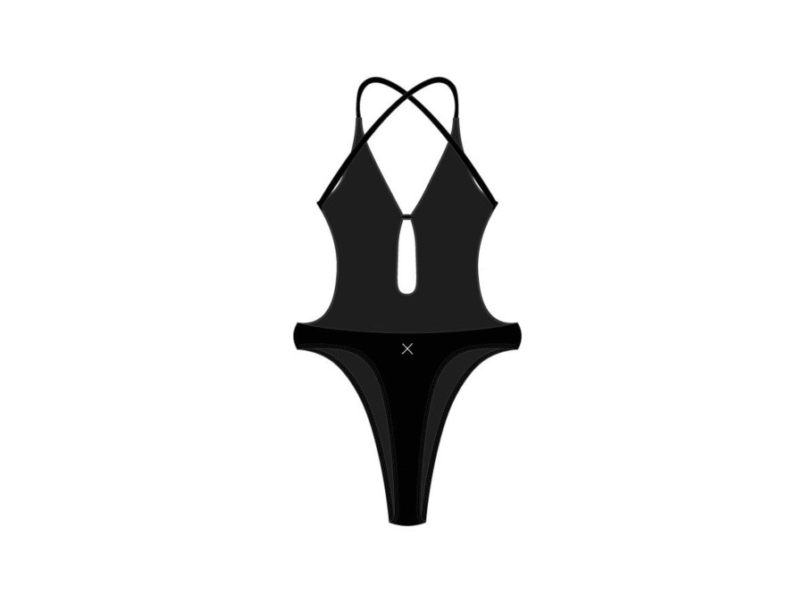 One Pieces Boutine LA | Manhattan Black Radar One Piece