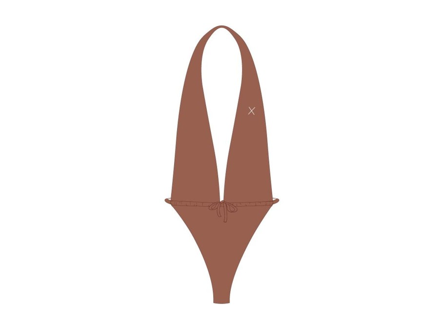 One Pieces Boutine LA | Cocoa Brown Off-Shore One Piece