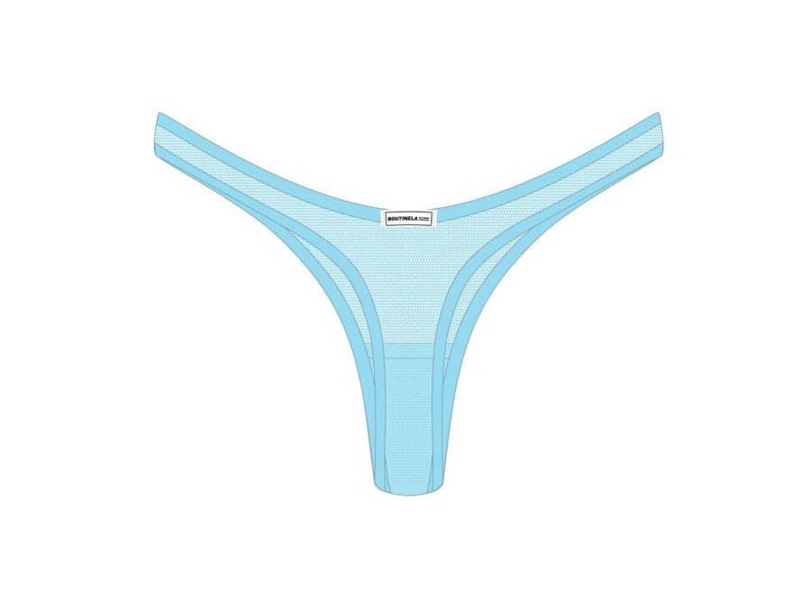 Underwear Boutine LA | Baby Bluemesh 80S Thong