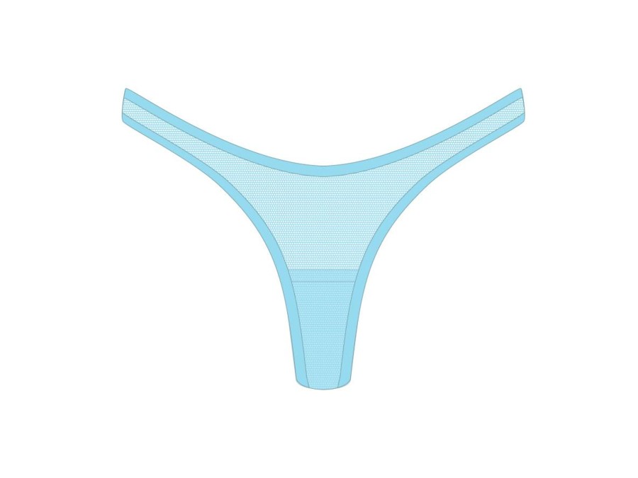 Underwear Boutine LA | Baby Bluemesh 80S Thong