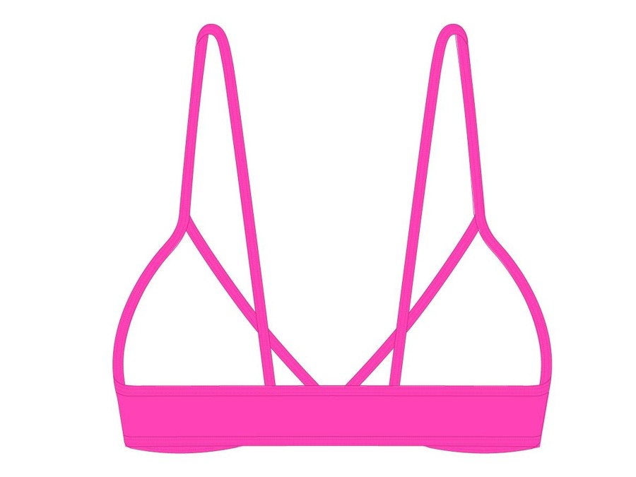 Tops Boutine LA | Hot Pink Fitted Top Ii