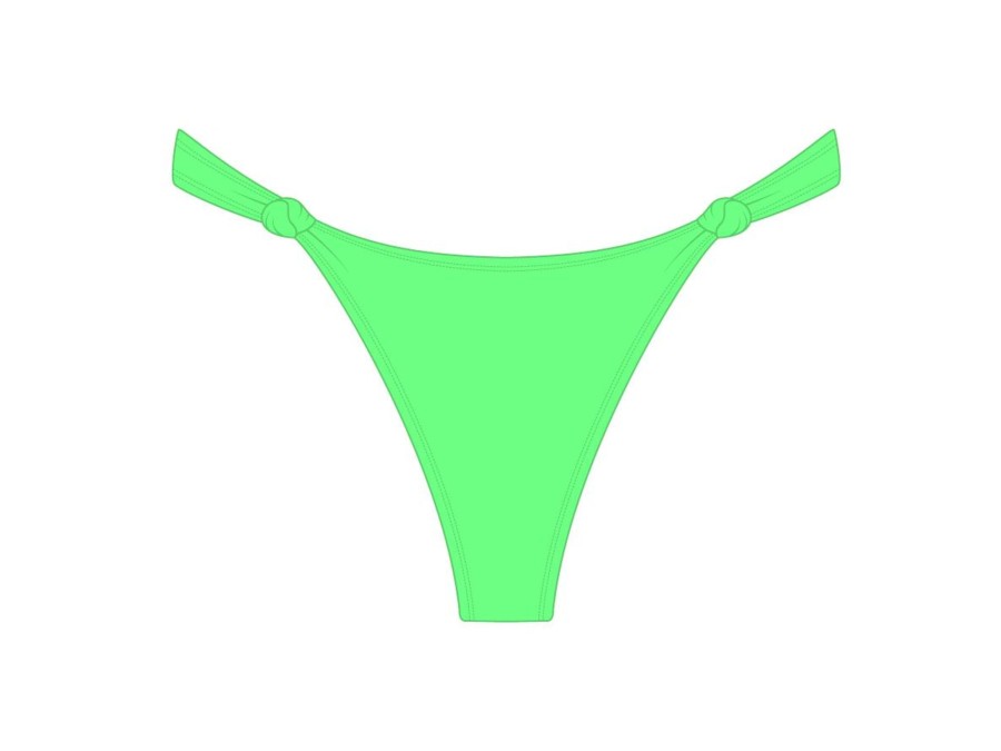 Bottoms Boutine LA | Electro Green Twist Bottoms