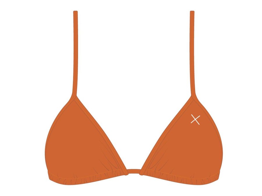 Matching Sets Boutine LA | Burnt Orange Bikini Top Ii