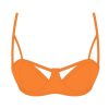 Tops Basicallyswim | Orangine Cut-Out Top