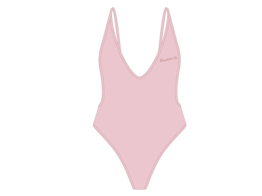 One Pieces Boutine LA | Dirty Pink Retro One-Piece Ii