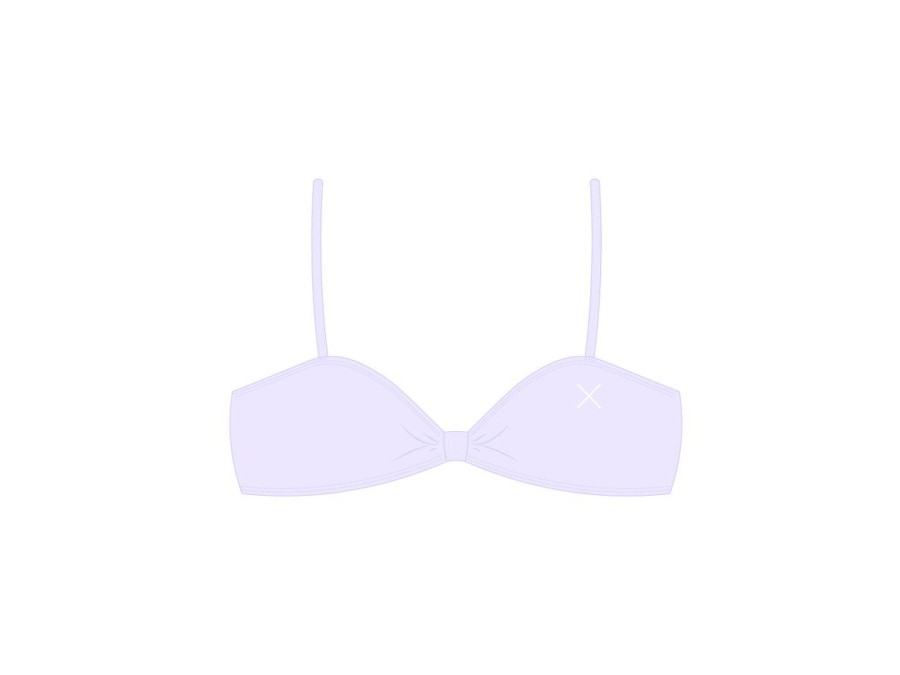 Tops Boutine LA | Lavender Bow Tie Top