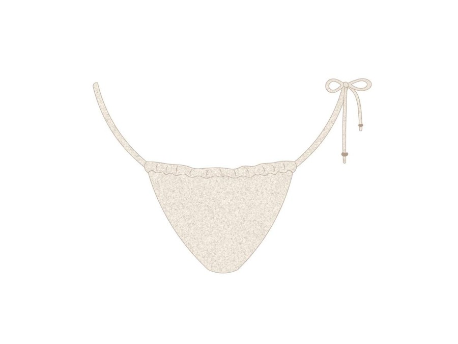 Bottoms Boutine LA | Crystal Shimmer One Side-Tie Bottoms