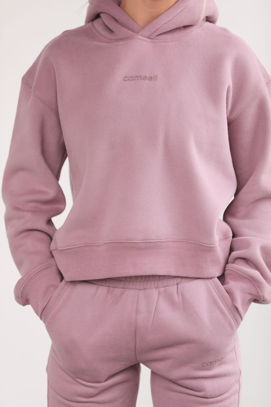 Cameeli Cameeli | Taupe Logo Hoodie