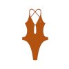 One Pieces Boutine LA | Burnt Orange Radar One Piece