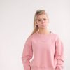 Cameeli Cameeli | Blush Pink Logo Crewneck Sweatshirt