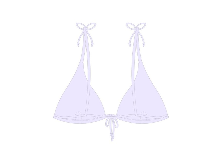 Tops Boutine LA | Lavender 3 Tie Top