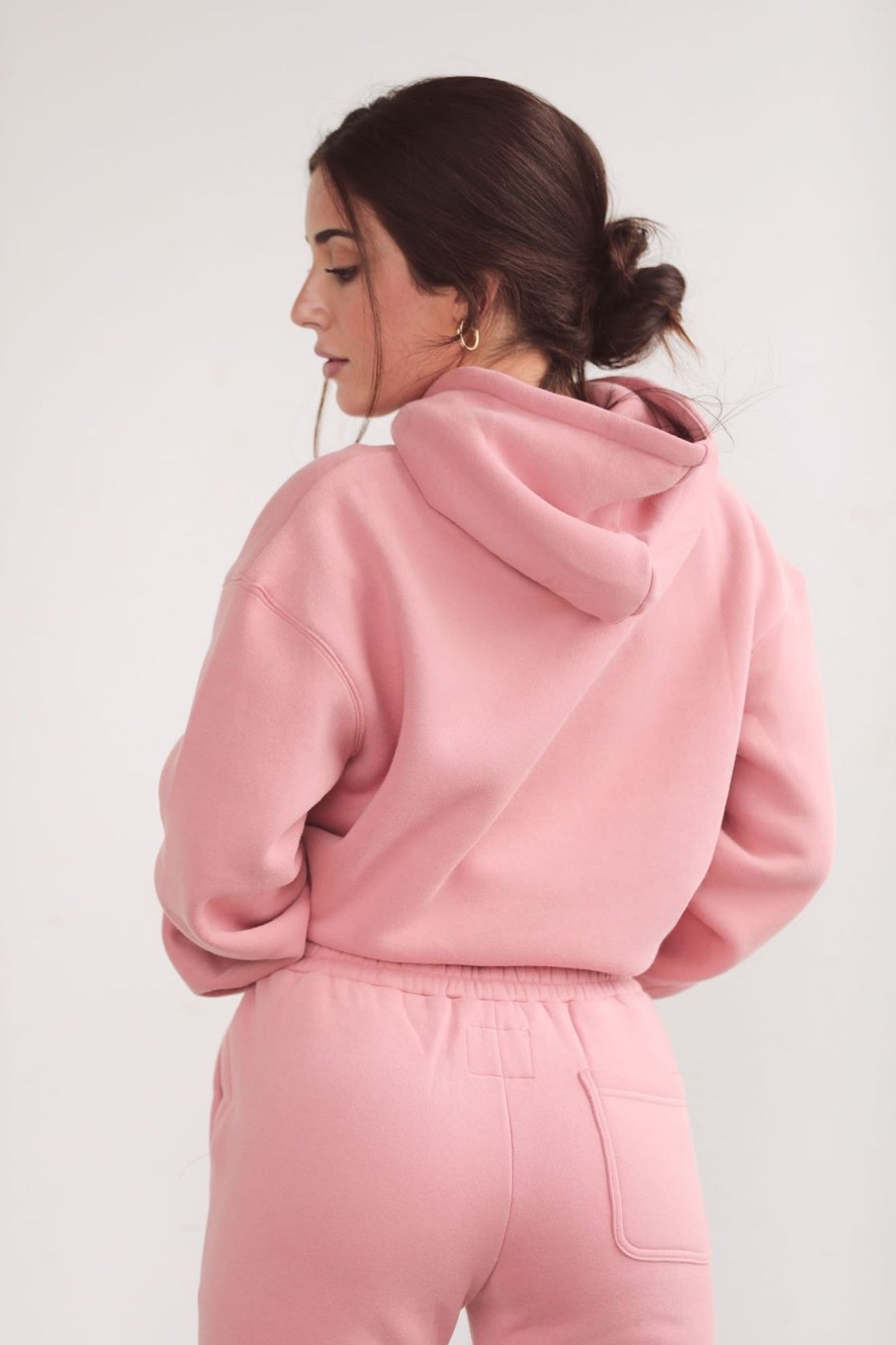 Cameeli Cameeli | Blush Pink Logo Hoodie