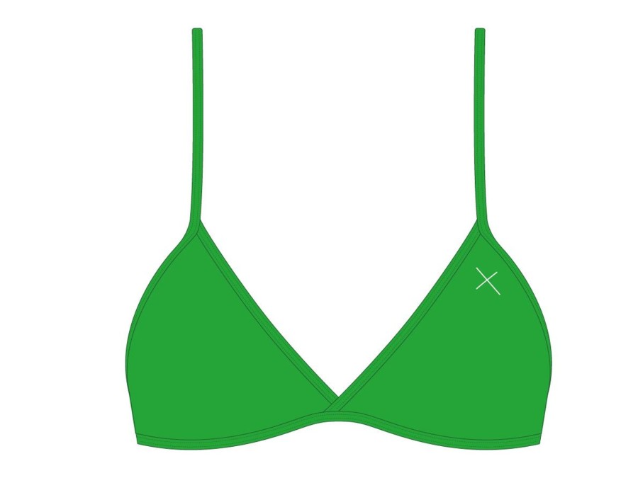 Tops Boutine LA | Leaf Green Fitted Top Ii