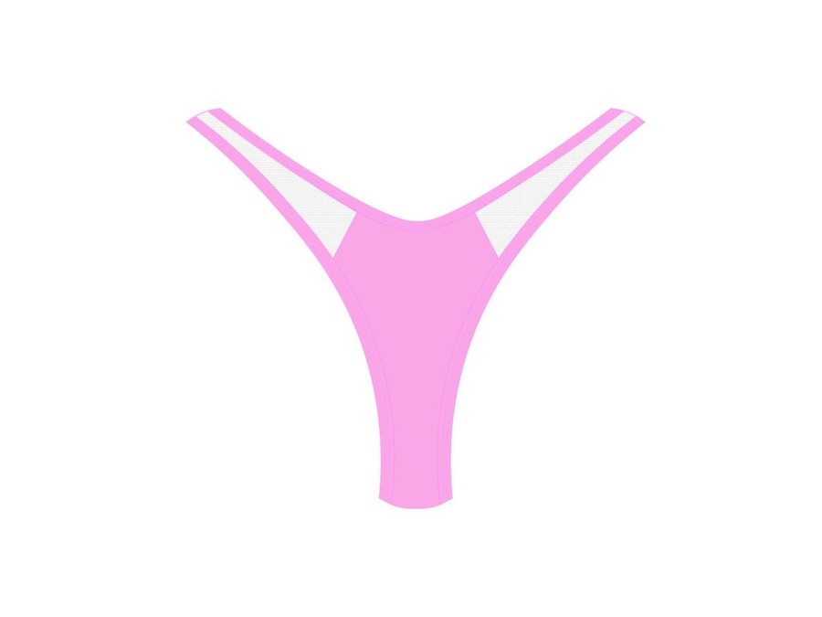 Bottoms Boutine LA | Taffy Pink Sail Bottoms