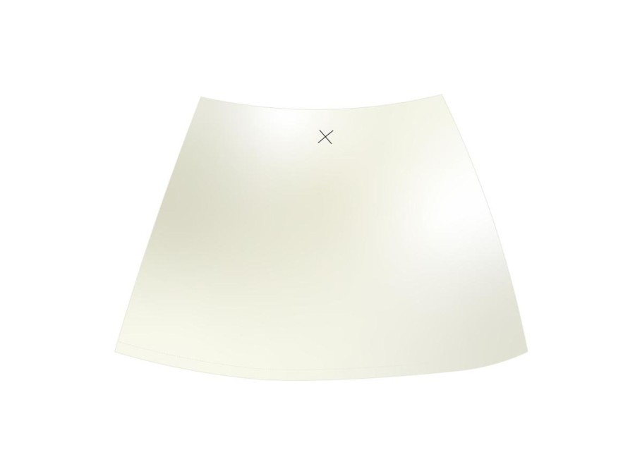 Cover-Ups Boutine LA | Off-White Satin Mini Skirt