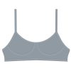 Tops Basicallyswim | Dove Grey Stitch Top