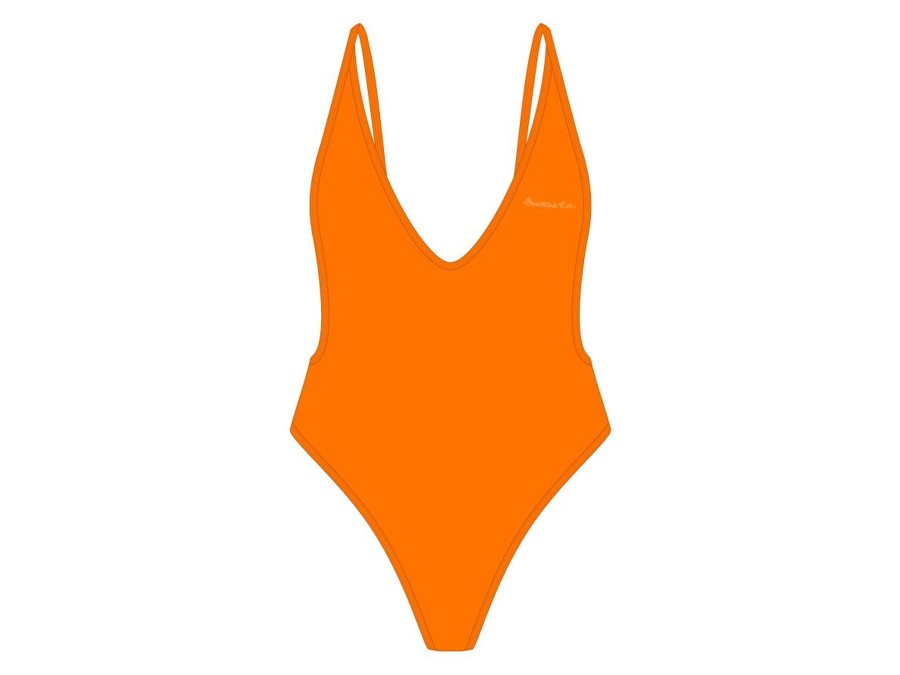 One Pieces Boutine LA | Wild Orange Retro One-Piece Ii