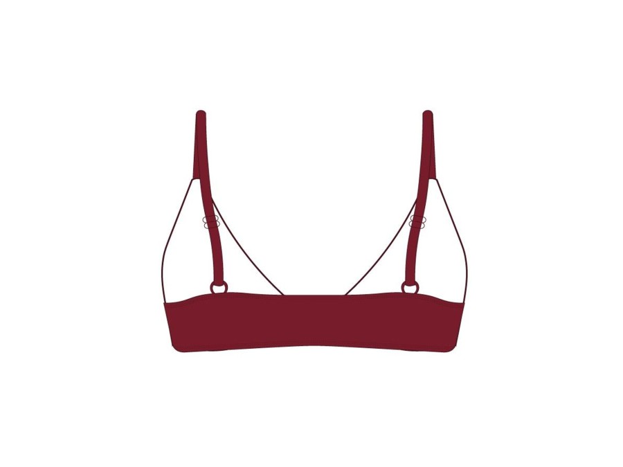 Tops Boutine LA | Plum Red Petite Top