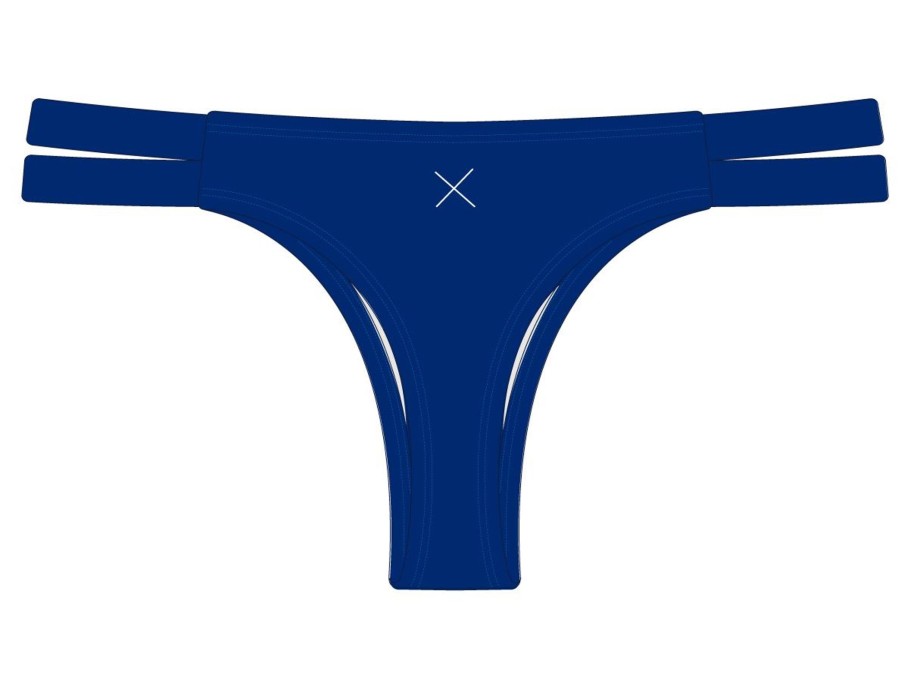 Bottoms Boutine LA | Laguna Blue Dual Strap Bottom Ii