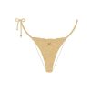 Bottoms Boutine LA | Gold-Dust Shimmer One Side-Tie Bottoms