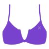 Tops Boutine LA | Violet Purple V-Cut Top