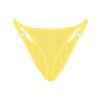 Underwear Boutine LA | Yellow Wrap Thong Bottoms