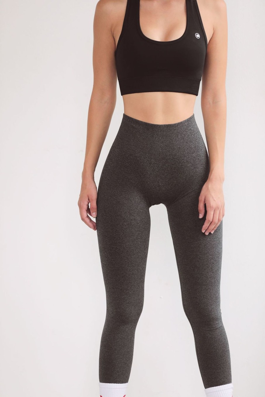 Cameeli Cameeli | Dark Grey Casual Leggings