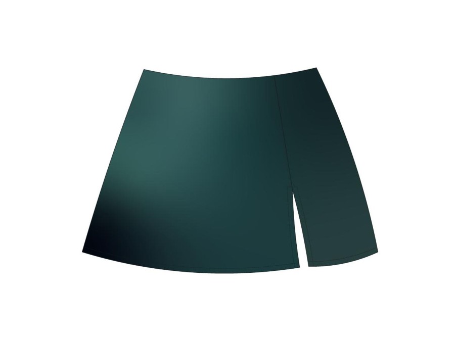 Cover-Ups Boutine LA | Sage Green Satin Mini Skirt