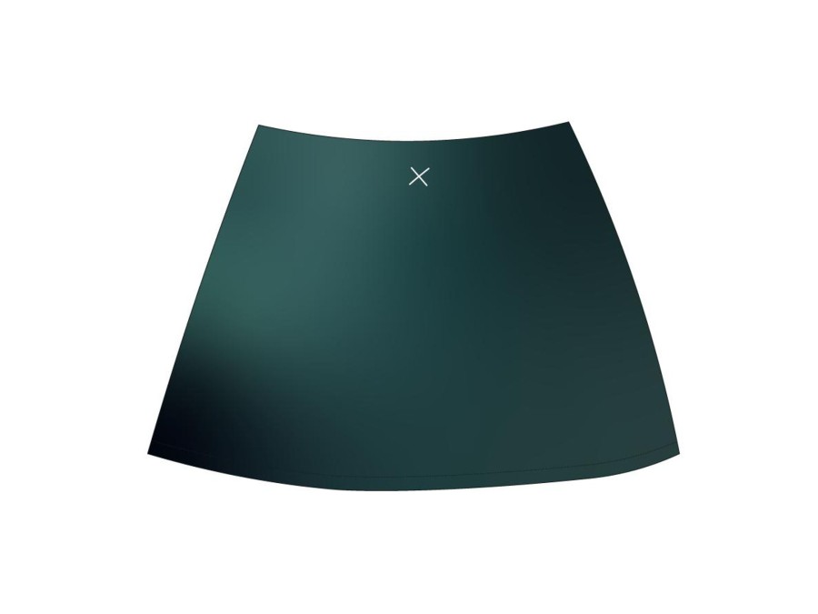 Cover-Ups Boutine LA | Sage Green Satin Mini Skirt