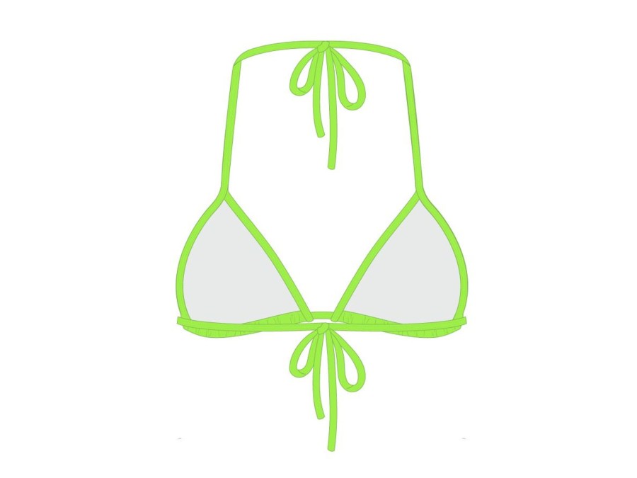 Tops Boutine LA | Lime Green Bikini Top Ii