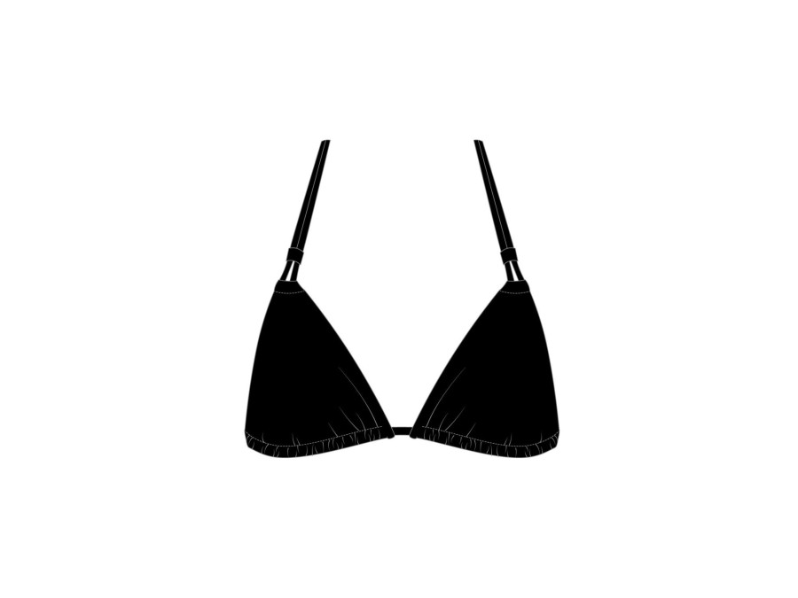 Tops Boutine LA | Manhattan Black Double String Top