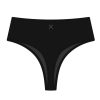 Bottoms Boutine LA | Manhattan Black High-Waist Bottoms