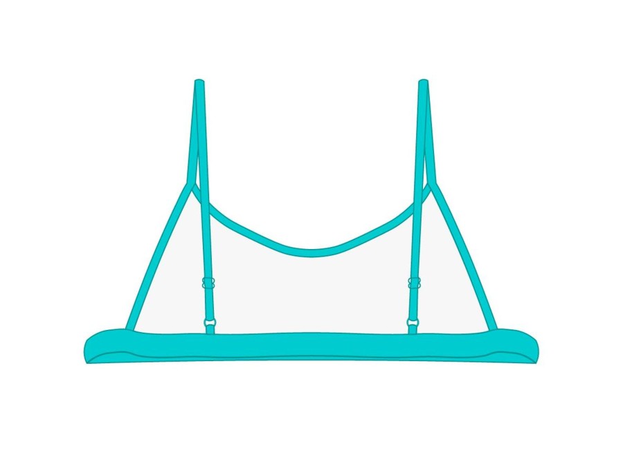 Tops Boutine LA | Cyan Open Side Top