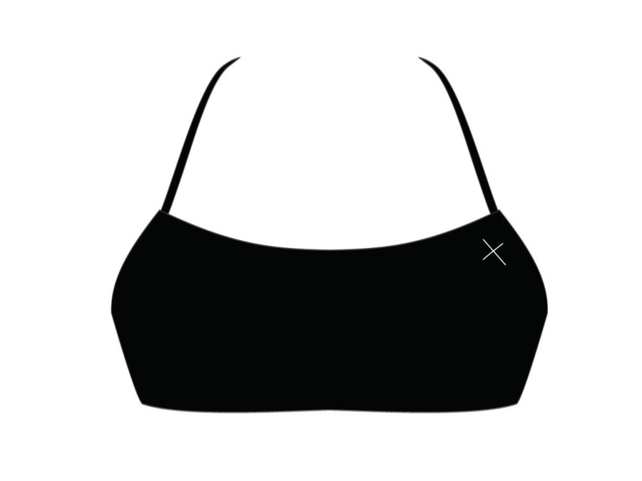 Tops Boutine LA | Manhattan Black Halter Top