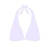 Tops Boutine LA | Lavender Tie-Knot Bikini Top