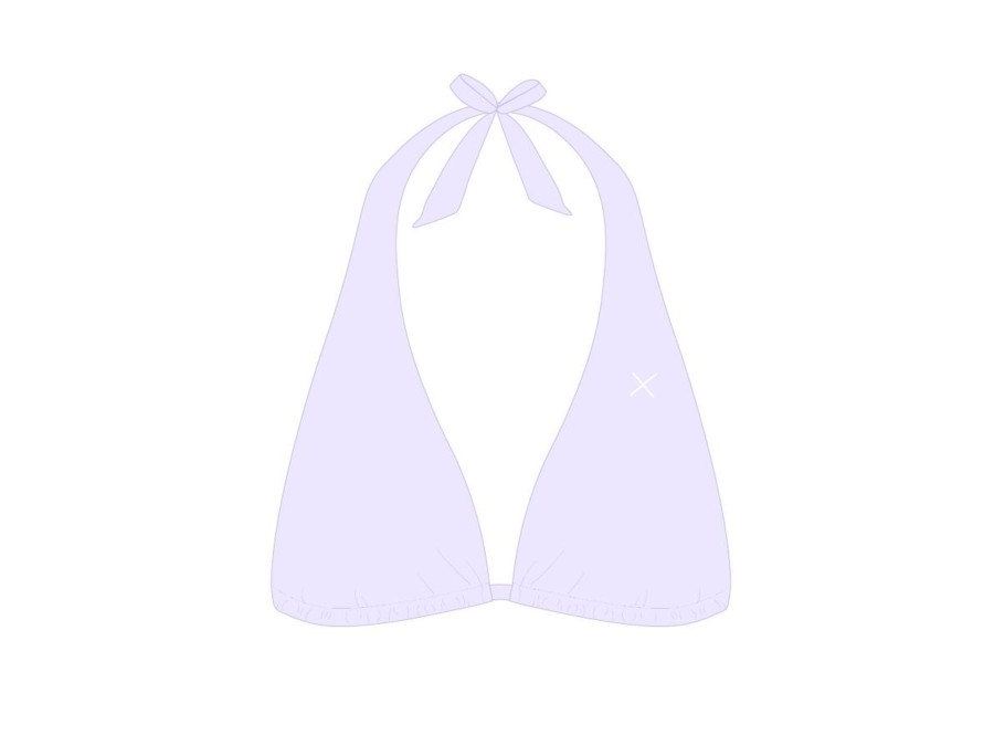 Tops Boutine LA | Lavender Tie-Knot Bikini Top