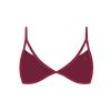 Underwear Boutine LA | Plum Strappy Mesh Bralette