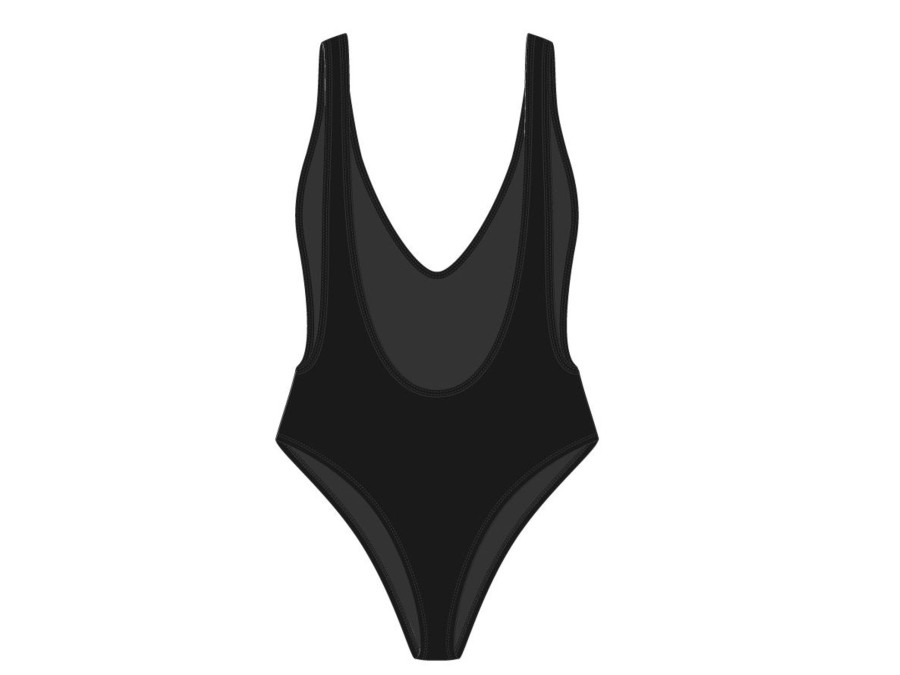 One Pieces Boutine LA | Manhattan Black Rio One-Piece