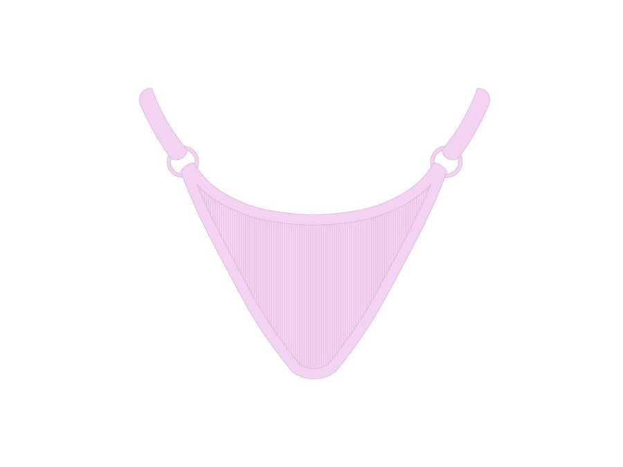 Underwear Boutine LA | Pink Wrap Thong Bottoms