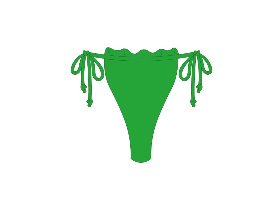 Bottoms Boutine LA | Leaf Green Scallop Bottoms