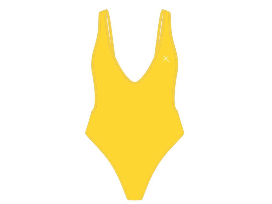 One Pieces Boutine LA | Lily Yellow Rio One-Piece